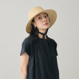 eddy 麦わら×アバカ ブレードハット 日本製
