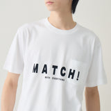 【kuros’オリジナル】BLACK MATCH POKET TEE