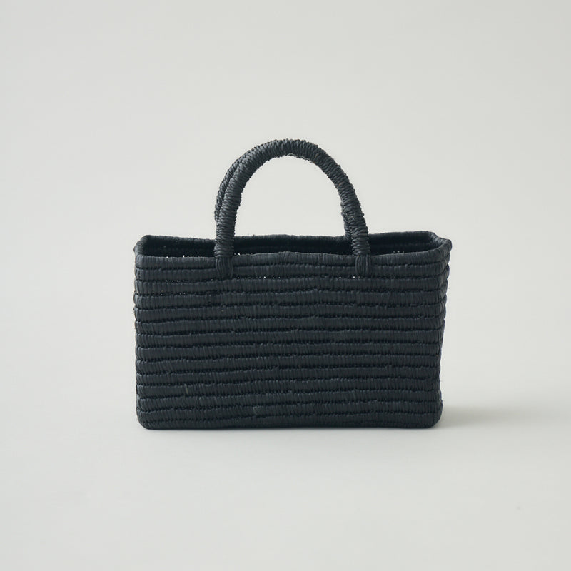 kuros'別注】ラフィアカゴバッグ浅型 SS – kuros.style