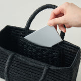 【kuros’別注】ラフィアカゴバッグ浅型 SS