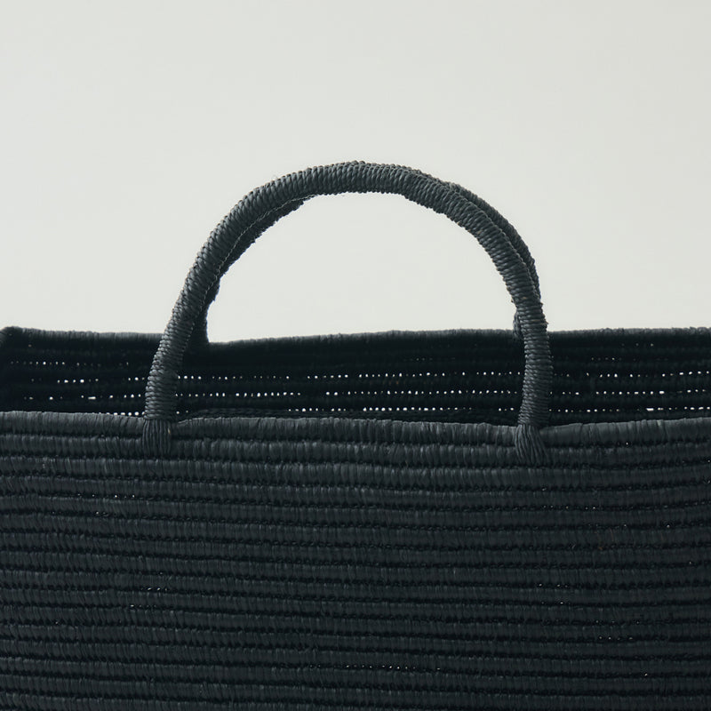 kuros'別注】ラフィアカゴバッグ浅型 M – kuros.style