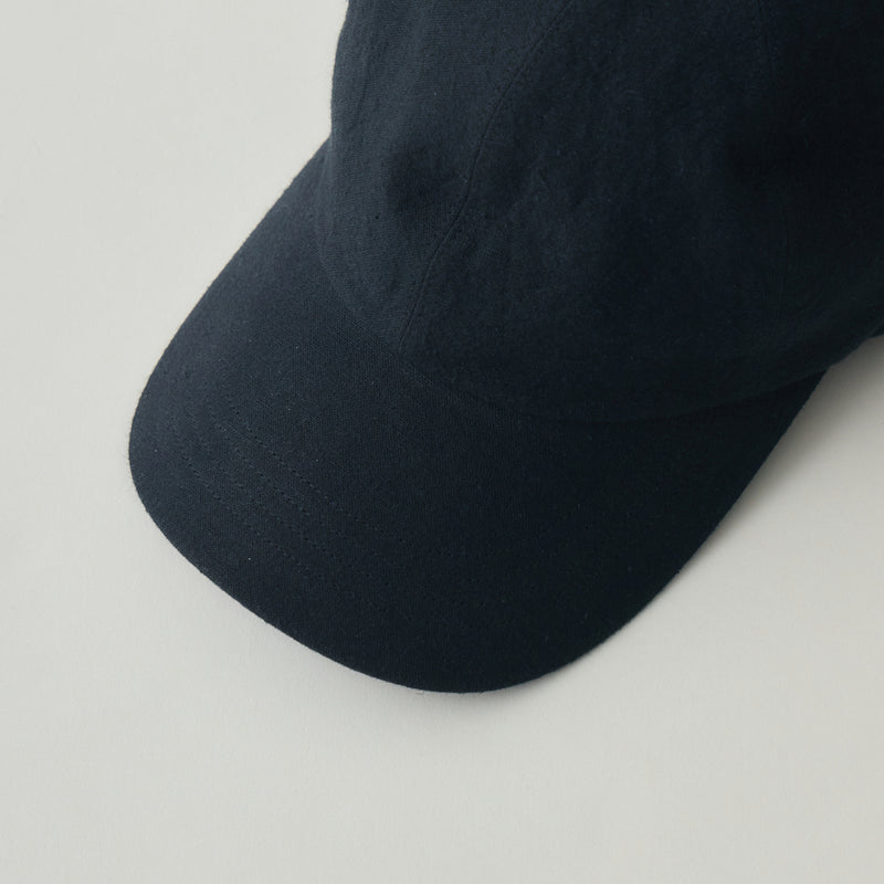 Nine Tailor × kuros'別注品】コットンリネンキャップ 日本製 男女兼用