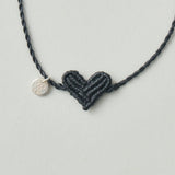 【kuros’別注色】Macrame Corazon Bracelet　ハートブレスレット