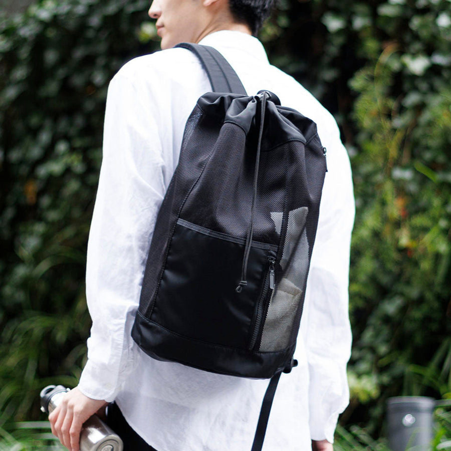 Kawasaki ライド・メッセンジャーリュックバッグ ブラック Kawasaki ライド・メッセンジャーリュックバッグ ブラック RIDE(ライド