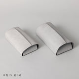 レザーティッシュカバー Tissue cover グレー M