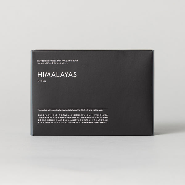 フェイス＆ボディ リフレッシュシート　HIMARAYAS