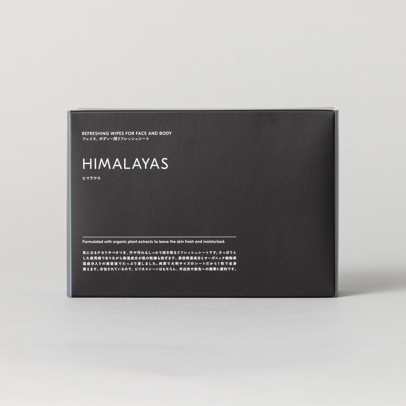 フェイス＆ボディ リフレッシュシート　HIMARAYAS