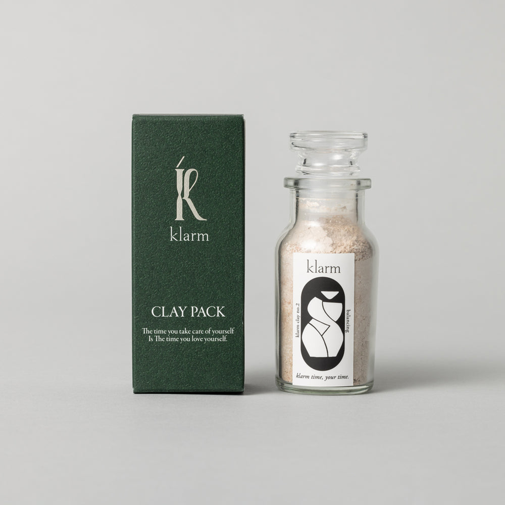 独特の上品 balancing No2 クレイフェイスパック (40g) kuros.style – 美容液