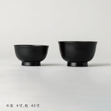 越前硬漆 朝倉椀 黒