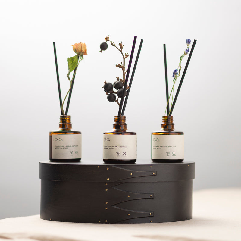 FRAGRANCE HERBAL DIFFYSER-WARM MOMENT-kuros'別注【箱入り】