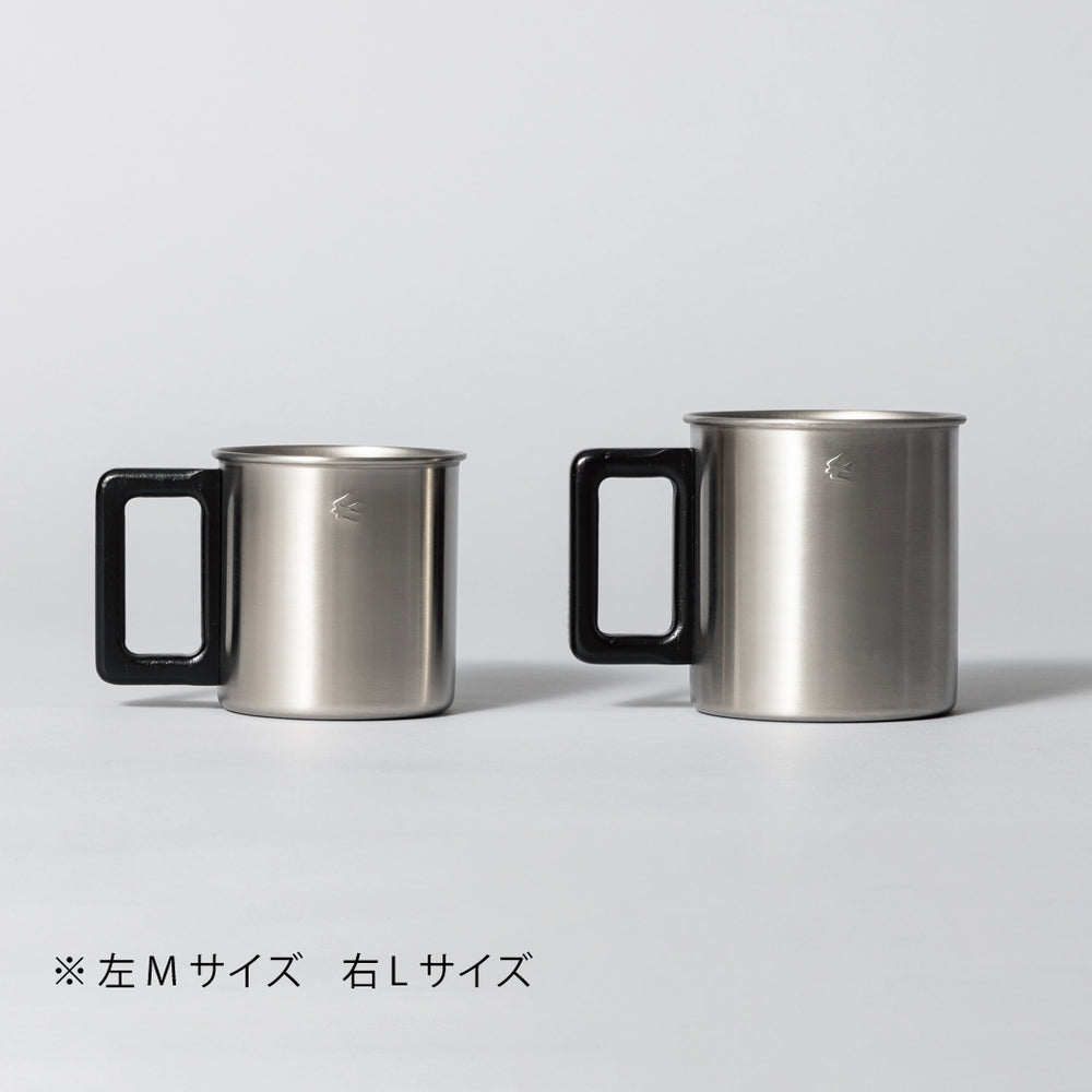 kuros'オリジナル】マグカップ TSUBAME M&W Mug シルバー 箱入り