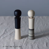 隈研吾 East Japan Project 鳴子こけし 防災 LED懐中電灯 黒ベタ塗り 箱入り