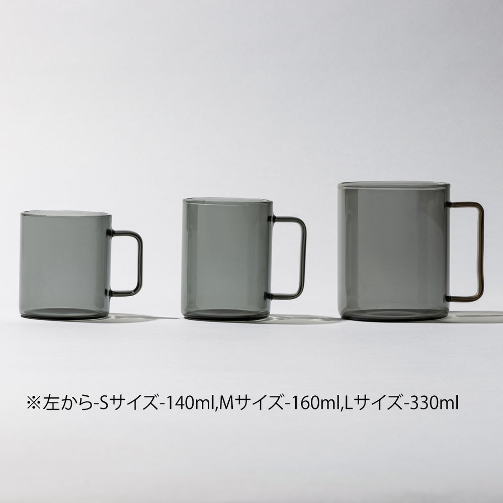 耐熱ガラス フフ マグカップ 黒 – kuros.style