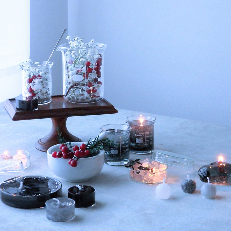 【徒然candle×kuros'】ジェルキャンドル～プランクトン -夜凪の星-(箱入り)