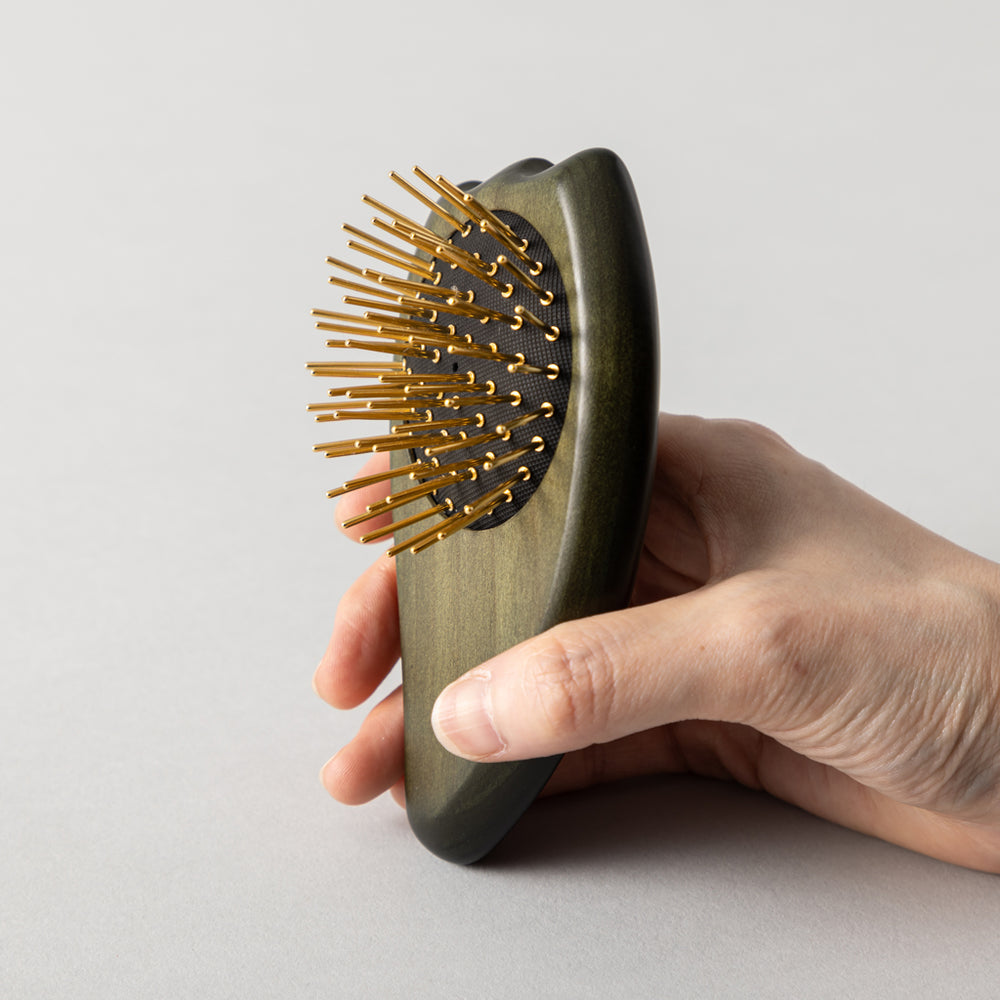 プレミアムFOX カッサ ゴースト ヘアブラシ ブラック 箱入り