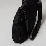 【斜め掛け｜通勤・通学・旅行】ソフトヘルメットバッグS ブラック