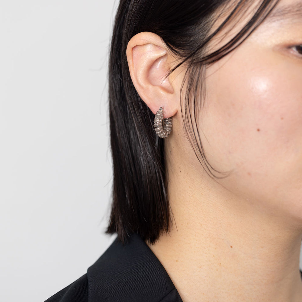 tane×kuros'別注】珊瑚フープピアス Lサイズ – kuros.style