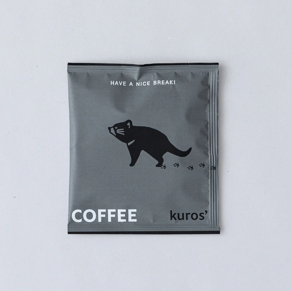 【プチギフト】 ドリップコーヒー(1袋)&ふんわり甘撚り刺繍ミニタオル(オフ)のプチギフト