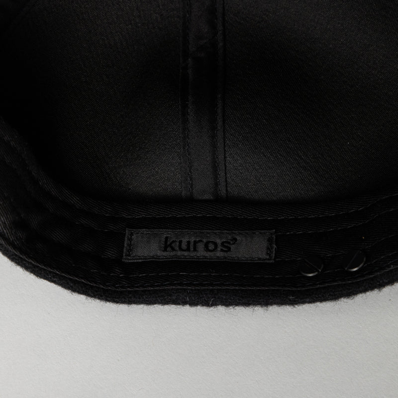 【Nine Tailor × kuros’別注】ウールシャギーキャップ