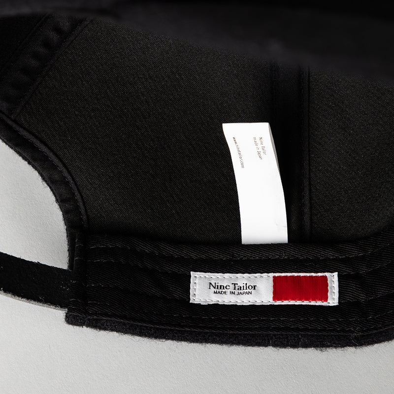 【Nine Tailor × kuros’別注】ウールシャギーキャップ