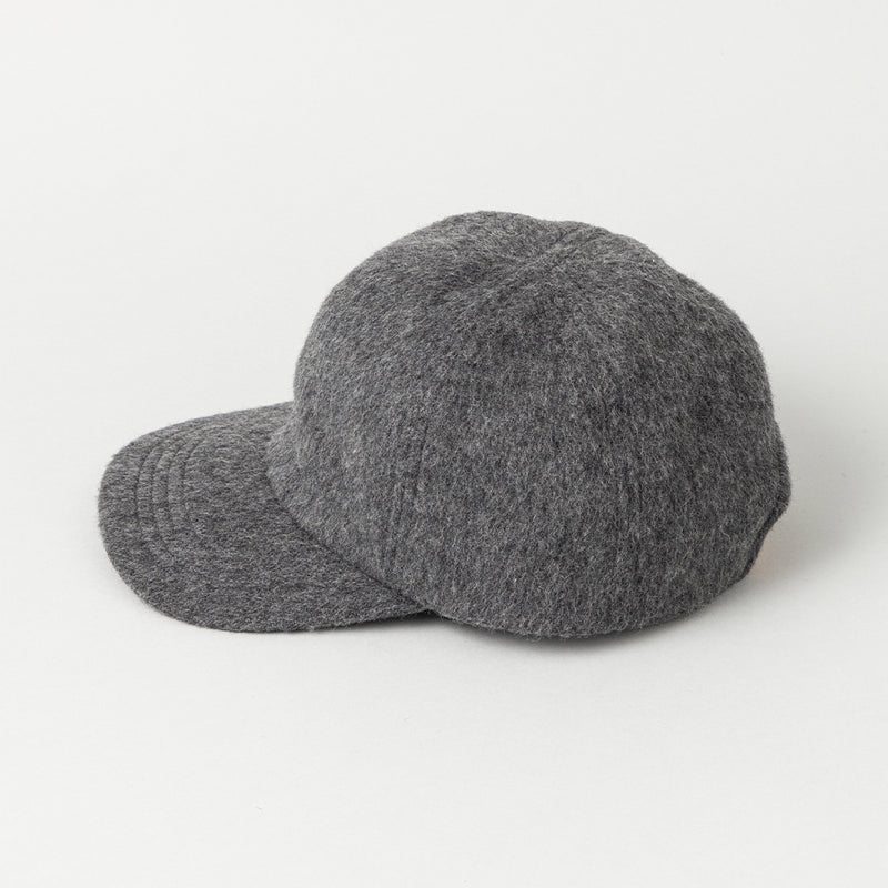 【Nine Tailor × kuros’別注】ウールシャギーキャップ
