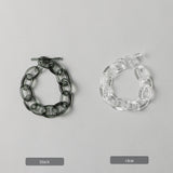 chain bracelet ブラック