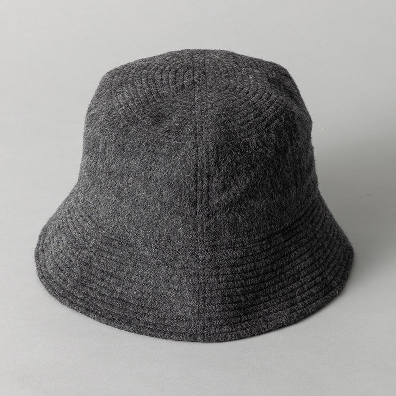 Shaggy kasya Hat ウールシャギーハット チャコールグレー – kuros.style