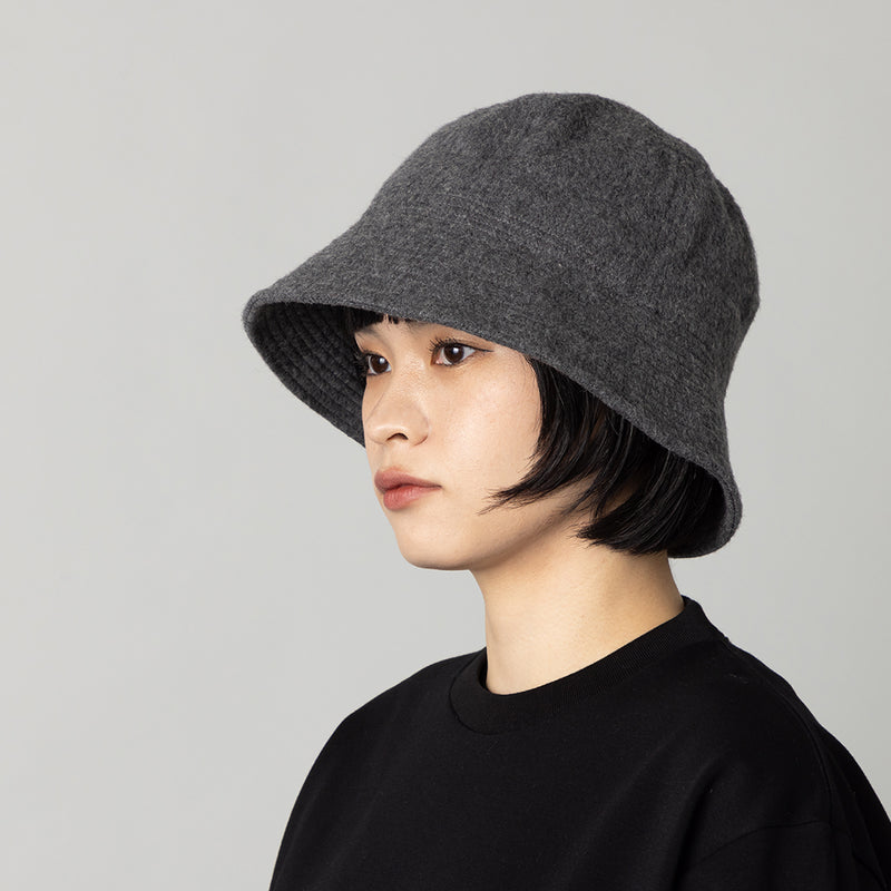 Shaggy kasya Hat ウールシャギーハット チャコールグレー – kuros.style