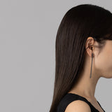 stick_straight earring ブラック