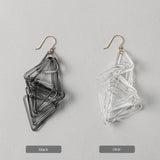triangle earring (L) クリア