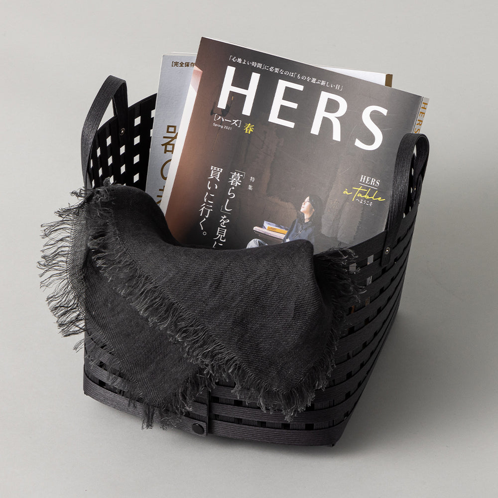 軽量・日本製】バスケット MH3 黒 – kuros.style