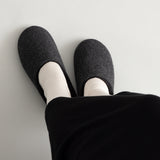 リサイクル ウール使用 ボアスリッパ