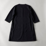 キルティングジャカードカーディコート｜ 軽量 イージーケア レディース