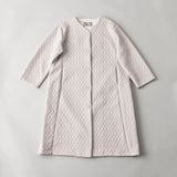 キルティングジャカードカーディコート｜ 軽量 イージーケア レディース