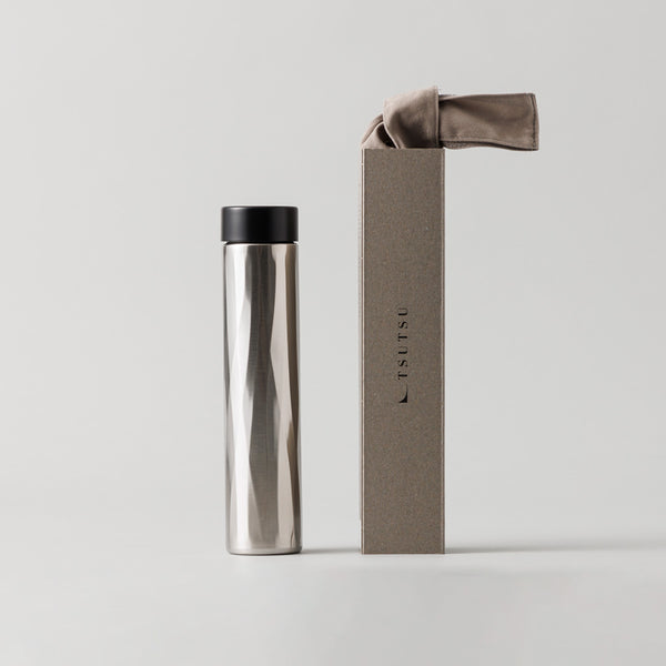 TSUTSU Tumbler 360ml Streamline　ステンレスタンブラー ストリームライン シルバー