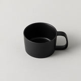 【kuros'オリジナル釉薬】美濃焼 KONARE MUG マグカップ 黒 箱入り