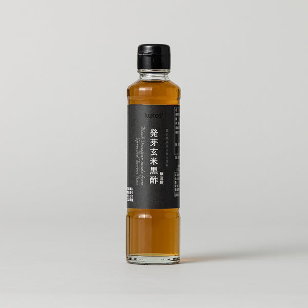 国産玄米100%　健康くろず　5本　10倍濃縮　容器付き 有機ブラック玄米ボトル300ml/エムズひょうご