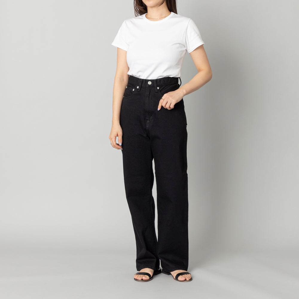 デニムパンツ OPTIMA BLACK ONE WASH 黒 – kuros.style