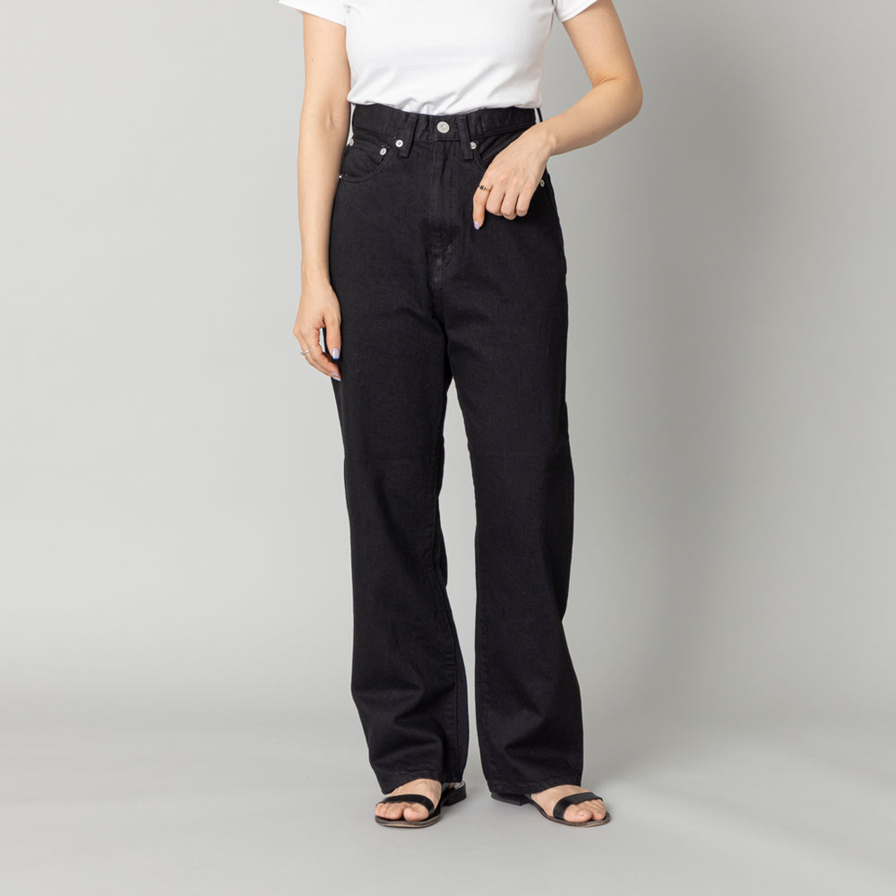デニムパンツ OPTIMA BLACK ONE WASH 黒 – kuros.style
