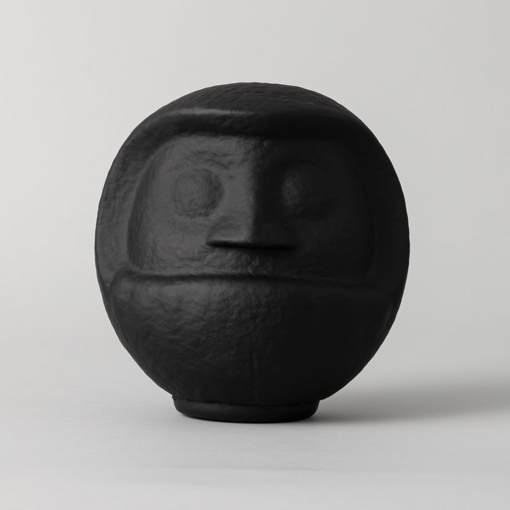 高崎だるま 黒無地