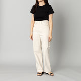 デニムパンツ OPTIMA OFF WHITE ONE WASH オフ白