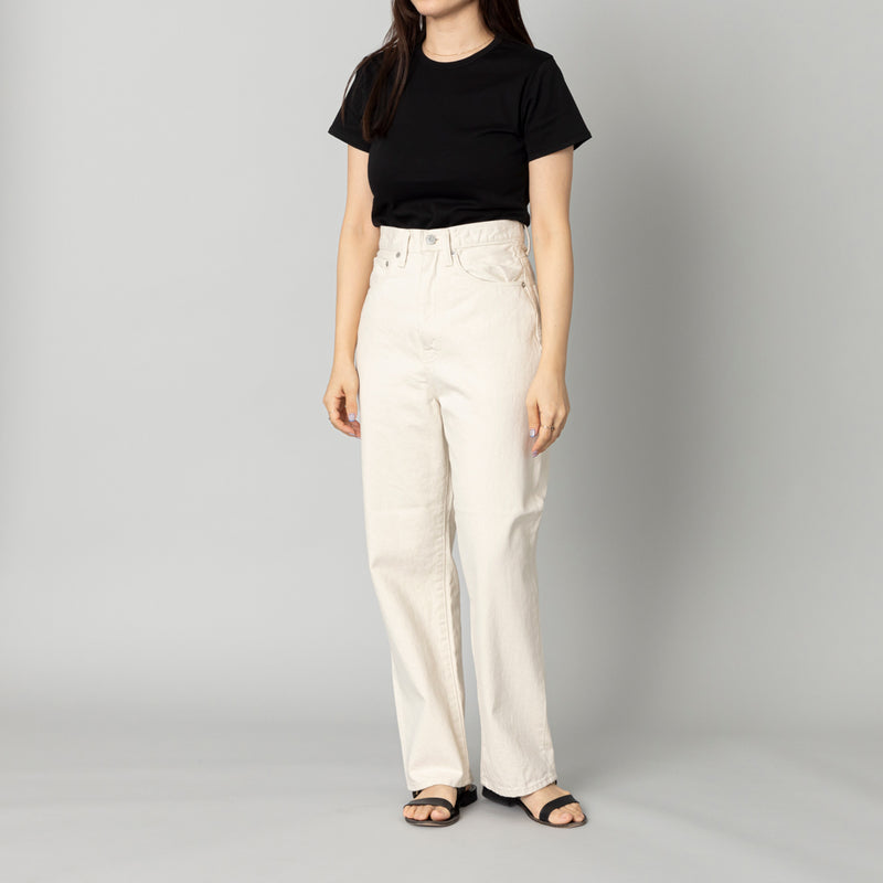 デニムパンツ OPTIMA OFF WHITE ONE WASH オフ白