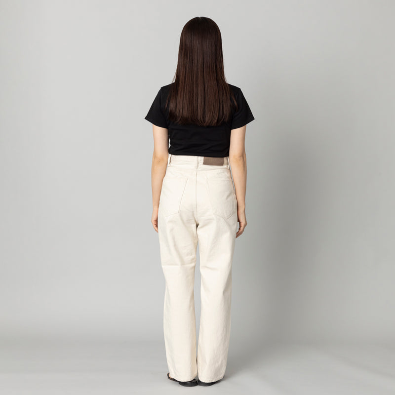 デニムパンツ OPTIMA OFF WHITE ONE WASH オフ白