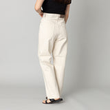 デニムパンツ OPTIMA OFF WHITE ONE WASH オフ白