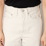 デニムパンツ OPTIMA OFF WHITE ONE WASH オフ白