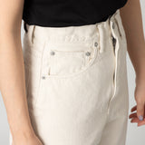 デニムパンツ OPTIMA OFF WHITE ONE WASH オフ白