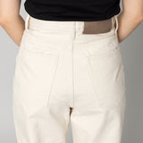 デニムパンツ OPTIMA OFF WHITE ONE WASH オフ白