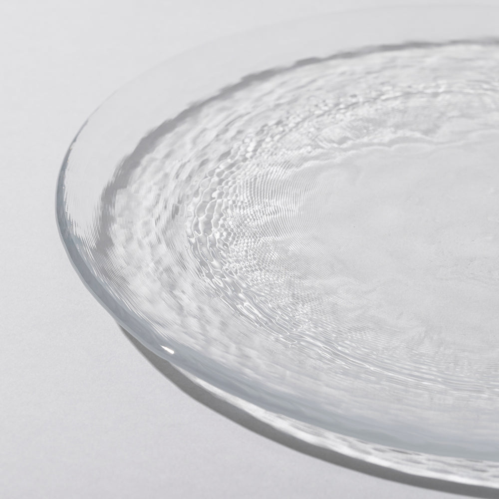 Ercole Moretti ガラスプレート 円形　24cm DSC01215_dd6764f8-0e3a-46af-