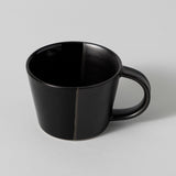 瀬戸焼 マグカップ2個セット 黒 箱入り