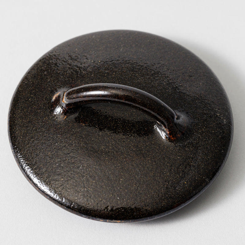 益子焼 壺 黒釉薬 – kuros.style